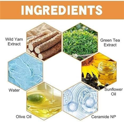 Wild Yam Cream, Annas Wild Yam Cream Organic for Women Promoting Perimenopause & Menopause