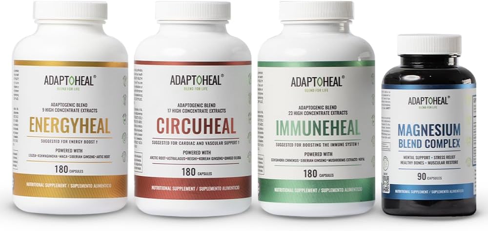 ADAPTOHEAL Support for Energy, Circulation, Immune Defense & Relaxation