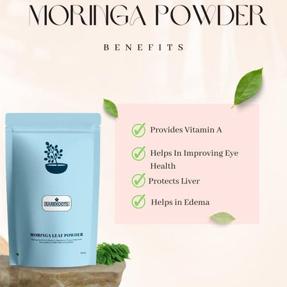 RAREROOT Moringa Leaf Powder for Weight Loss - 250g