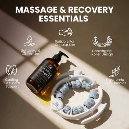 Anti Cellulite Massage Oil for Massage Therapy with Collagen (8 Fl Oz)