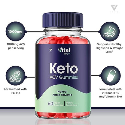Vital Keto Ketogenic ACV Gummies for Weight Loss - Vital Keto ACV Gummies Private Advanced