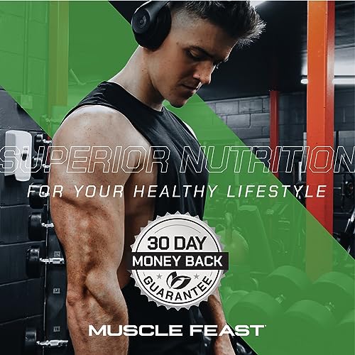 Muscle Feast Creapure Creatine Monohydrate Powder, Vegan Keto Gluten-Free, All Natural