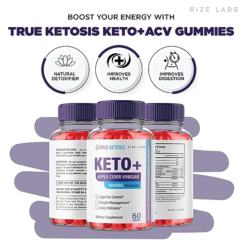rize labs True Ketosis Keto Gummies - True Ketosis ACV Gummies for Advanced Weight Loss