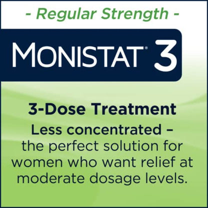 Monistat 3-Day Yeast Infection Treatment | Ovules + Itch Cream
