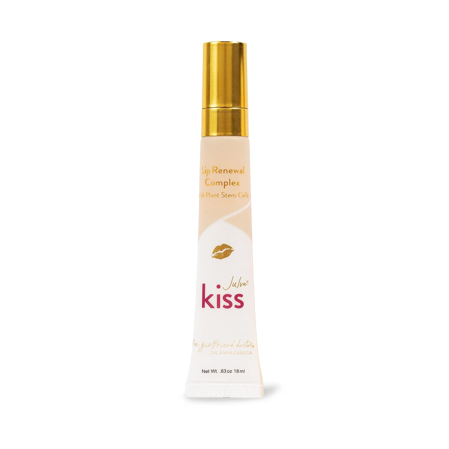 Kiss Lip Renewal Complex by Dr. Anna Cabeca, Botanical Lip, 0.3 oz | Botanical Lip Hydrator for Smoothness, Comfort & Daily Confidence, a Nourishing Balm for Soft, Smooth, Hydrated Lips