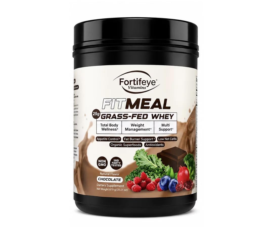 Fortifeye Fit Meal Chocolate Protein Meal Replacement Shake