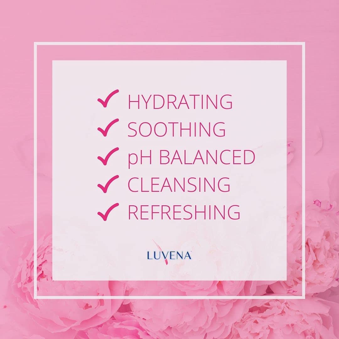 Luvena Feminine Wipes - Soft Wet Wipes for Women - Refresh & Resist Odor - Gynecologist Tested
