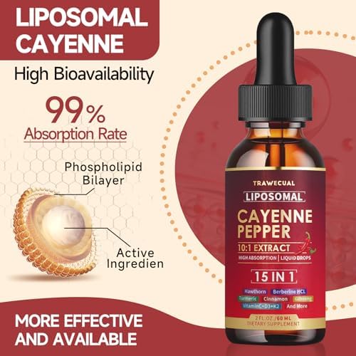 Soursop Echinacea Drops & Liposomal Cayenne Pepper Drops Supplement Bundle