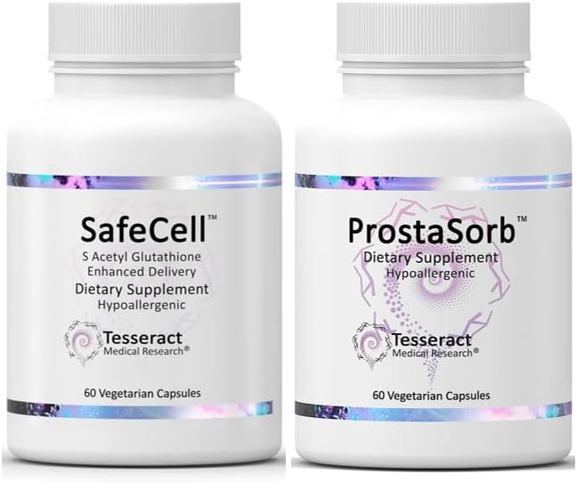 Intense Antioxidant with Prostate Support, Neurological Support Supplement, 300mg, 60 Capsules pnd Prostate Supplements for Men with Saw Palmetto, Supports Healthy Prostate Function, 60 Capsules
