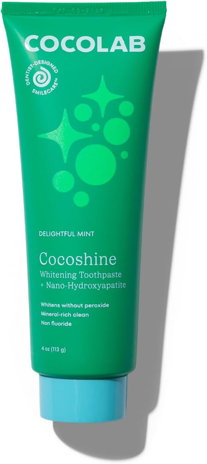 Cocoshine Nano-Hydroxyapatite Toothpaste by COCOLAB, Mint 4oz