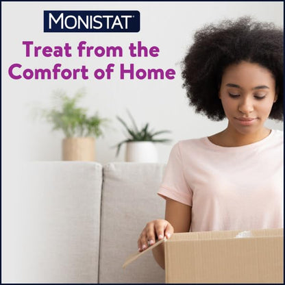 Monistat 7 Vaginal Cream with Tube Plus 7 Disposable Applicators, Anti-Fungal, For Most Vaginal Yeast