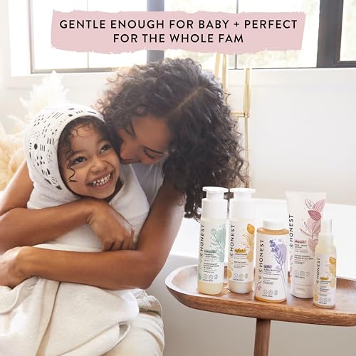 The Honest Company 2-in-1 Cleansing Shampoo + Body Wash | Gentle for Baby | Naturally