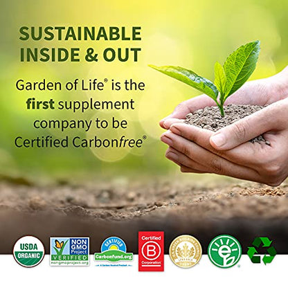 Garden of Life Dr Formulated Organic Fiber Supplement Powder Unflavored, Sugar Free