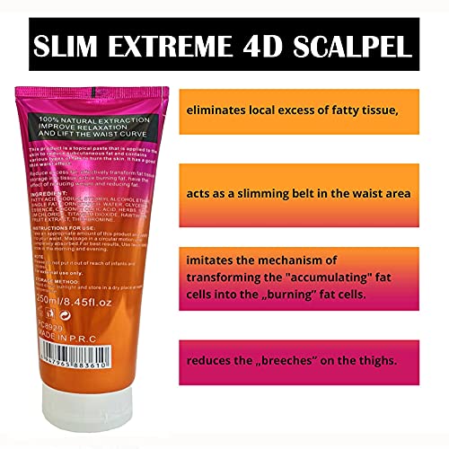 MYSHELL Hot Cream, Fat Burner Sweat Cream,Slimming Cream 250ml,Cellulite Treatment
