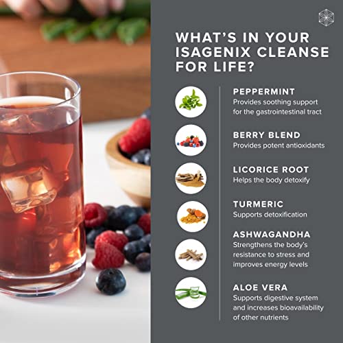 Isagenix Cleanse for Life - Detox Cleanse Drink with Vitamin B12, Niacin and Vitamin B6