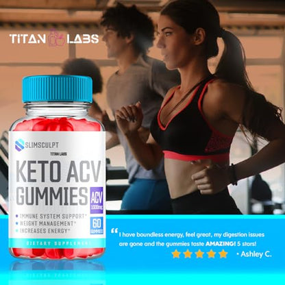 Slimsculpt Keto ACV Gummies, Slim Sculpt Keto ACV Gummies Advanced Weight Loss 1000MG