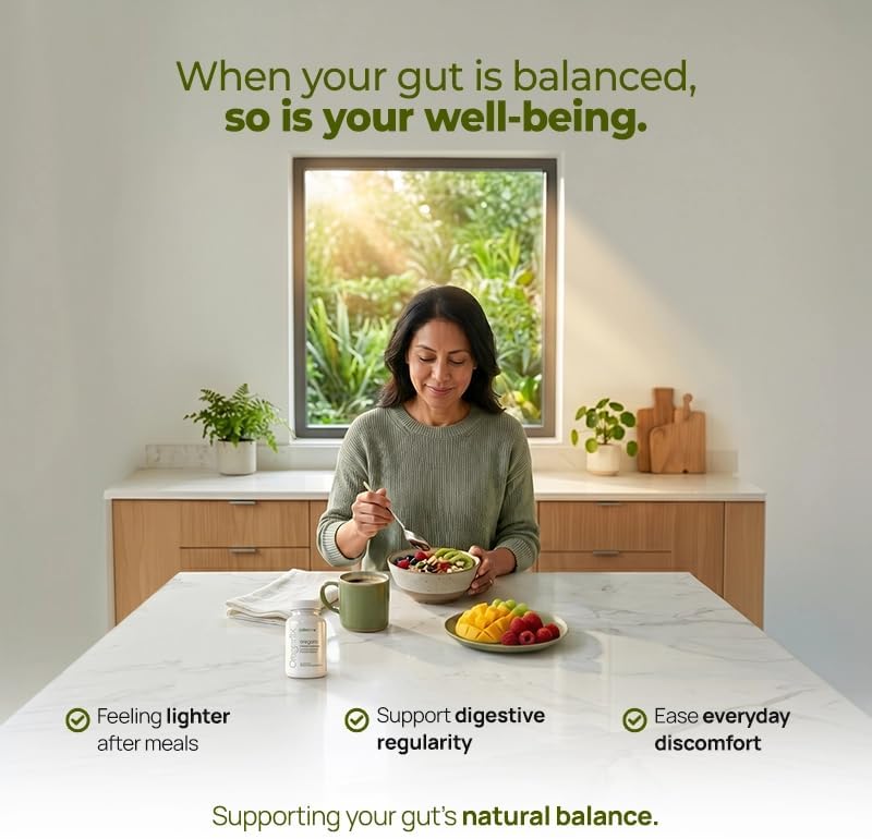 Paleolife - Oregarlix - Premium Gut Health Supplement. Microbial Balance with Premium Prebiotics - Help Keep Good Bacteria Healthy & Growing - 100% Natural (1-Pack)