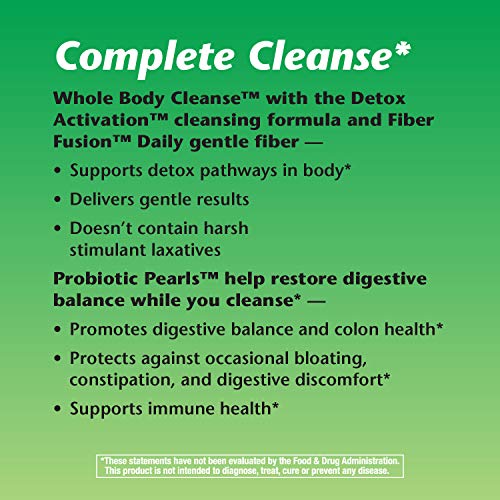 Nature's Way Whole Body Cleanse Complete, 10 Day Detox Cleansing System Kit with Probiotics