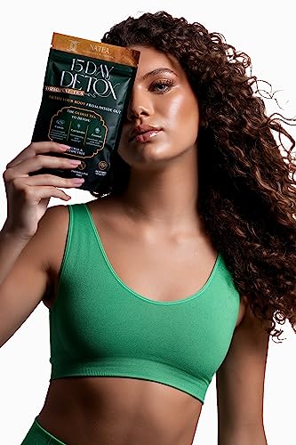 Dharma Nutrition Detox Tea 15 Day Natural Cleanse - Organic, Digestive Tea, CCF Tea
