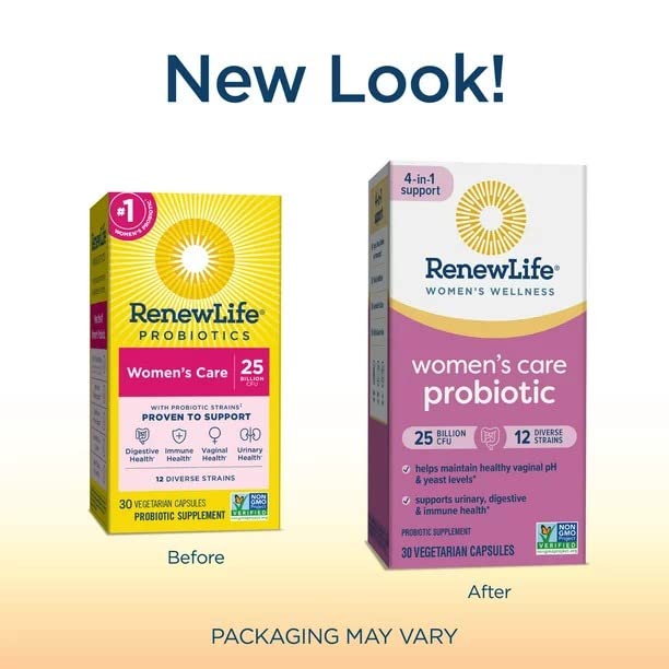 jogi Womens Wellness, Womens Care Probiotic, 25 Billion CFU Per Cap., Supports Vaginal pH and Yeast Levels