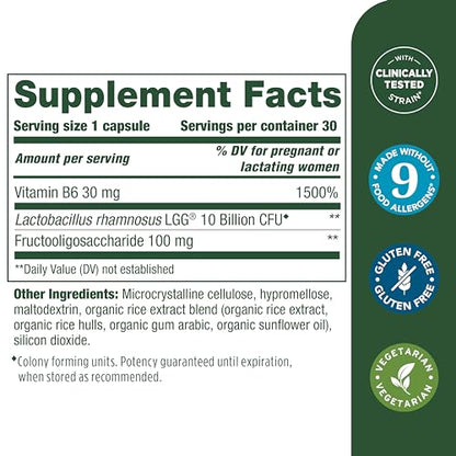 MegaFood Baby & Me 2 Prenatal Probiotic - Vegetarian Pregnancy Prebiotics and Probiotics
