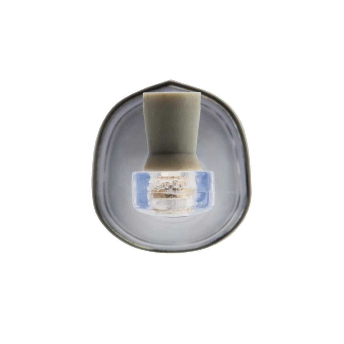 Supersmile Zina45 Replacement Polishing Head, Silver, Professional Tooth Polisher with Silicone Prophy Cup, Fits Zina45 Sonic Toothbrush, Enamel Safe