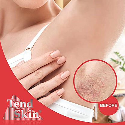 Tend Skin Womens AfterShave/Post Waxing Solution for Ingrown Hair, Razor Bumps