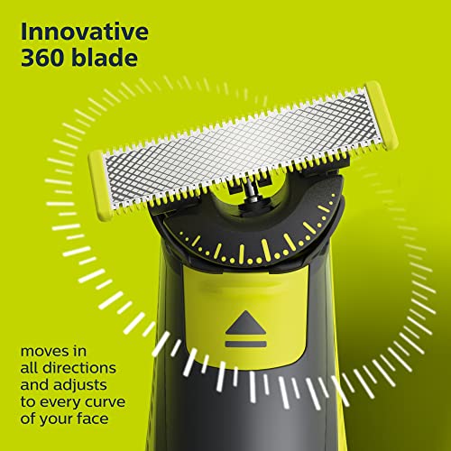 Philips Norelco Genuine OneBlade 360 Blade Replacement Blades New Version, 3 Count