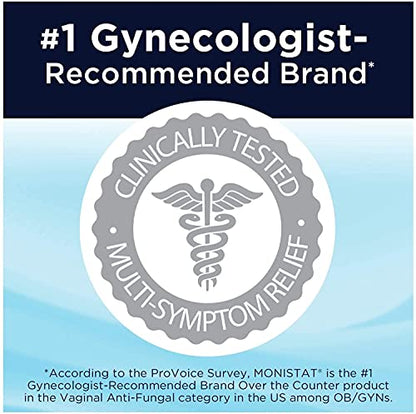 Monistat 1-Day | Day or Night Combination | Yeast Infection Treatment, Prefilled, 1 Pack