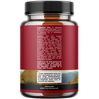 Horny Goat Weed Extract Complex - Invigorating Blend with Tribulus Saw Palmetto