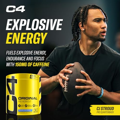 Cellucor C4 Original Pre Workout Powder Frozen Bombsicle Sugar Free Preworkout