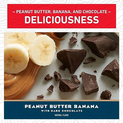 Clif Bar - Peanut Butter Banana with Dark Chocolate Flavor - Made with Organic Oats