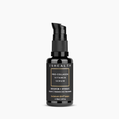 JSHealth Vitamin C Serum for Face - Brightening Hyaluronic Acid Serum | Anti Aging Vitamin C Face Serum, Hydrating Facial Serum with Niacinamide