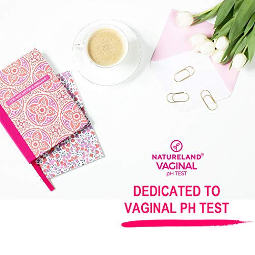 Natureland Vaginal Health pH Test Strips, Feminine pH Test, Value Pack