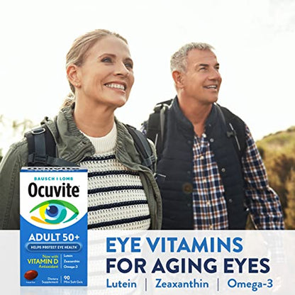 Ocuvite Eye Vitamin & Mineral Supplement, Contains Zinc, Vitamins C, E