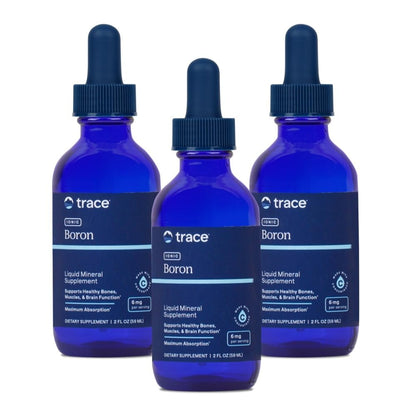Trace Minerals Ionic Boron Liquid Supplement, 6 mg, 2 fl oz, 48 Servings