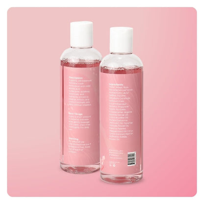 Mila Miamor Feminine Wash | pH Balanced Intimate Cleanser with Aloe, Argan and Coconut Oils | Gentle Daily Hygiene Wash | Freshness and Odor Control | Paraben Free Soap Free | 8.45 fl oz