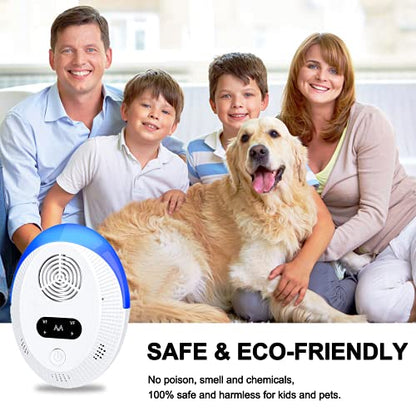 Ultrasonic Pest Repeller 6 Packs, Indoor Pest Control, Ultrasonic Pest Repell
