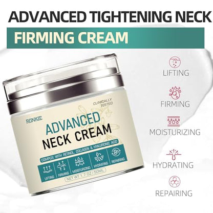 Neck Cream for Tightening Firming: Instant Face Lift Cream - Wrinkle Cream for Women