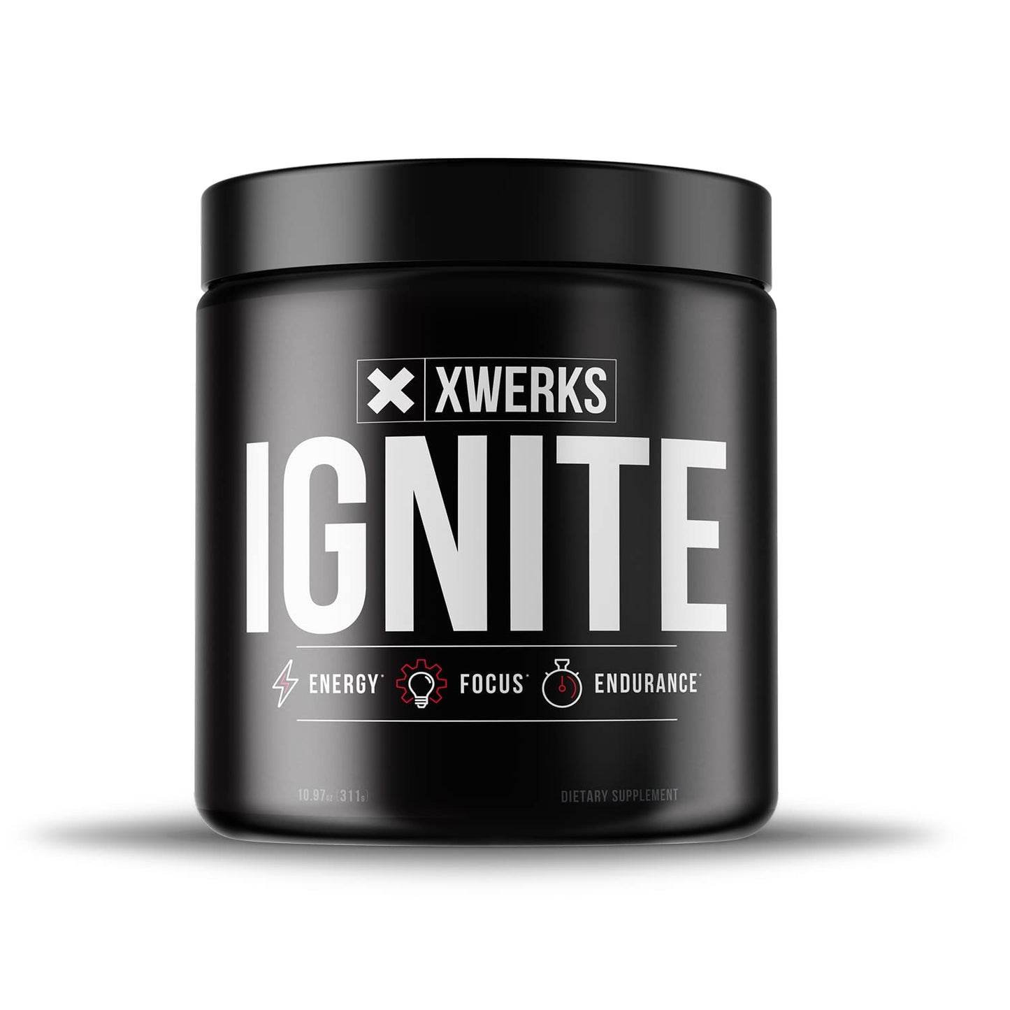 Xwerks Ignite Pre Workout Powder for Men and Women, Natural Preworkout Energy Drink Powder, Gluten Free Keto Formula for Endurance Stamina and Workout Focus, 150 mg Caffeine, 30 Servings, Orange