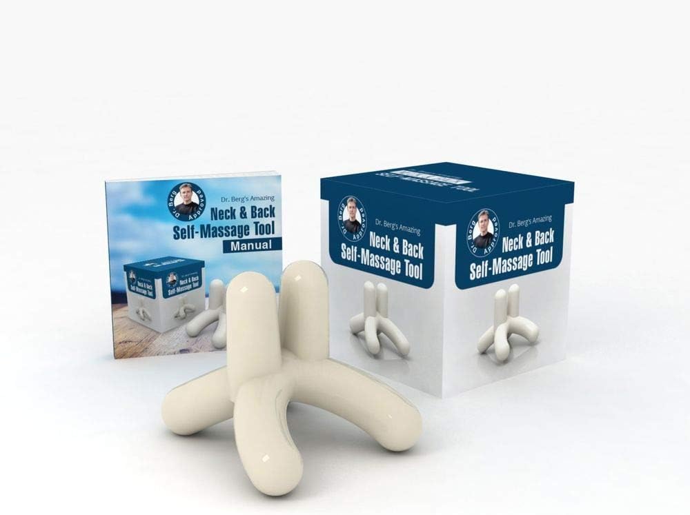 Dr. Berg Body, Neck & Back Self-Massage Tool - Comes with an Instructions Manual & Access to How-to Online Videos