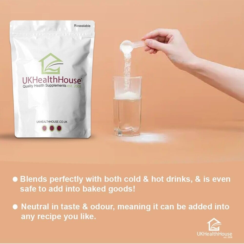 100g UKHealthHouse Collagen Powder, Bovine Collagen Peptides Powder - Collagen Supplements