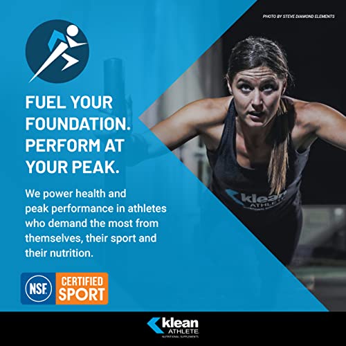 Klean ATHLETE Pre-Workout | Unique Formula with Beet Root Extract, Vitamin C, and Organic Caffeine to Support Athletic Endurance | 7 Ounces | Natural Lemon Tea Flavor