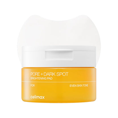 celimax Pore+Dark Spot Brightening Pad | Exfoliating Peeling Pads for Enlarged Pores, with Hyaluronic Acid, Pore Minimizer, Non-Irritating, Hydrating, For Sensitive Skin (40 pads)