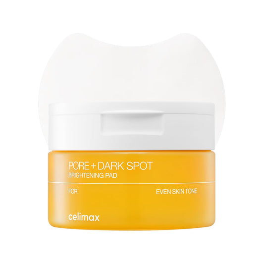 celimax Pore+Dark Spot Brightening Pad | Exfoliating Peeling Pads for Enlarged Pores, with Hyaluronic Acid, Pore Minimizer, Non-Irritating, Hydrating, For Sensitive Skin (40 pads)
