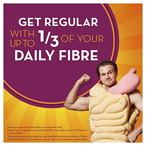 Metamucil Daily Fibre Supplement Fibre Caps 300 Capsules