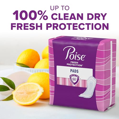 Poise Incontinence Pads & Postpartum Incontinence Pads, 6 Drop Ultimate