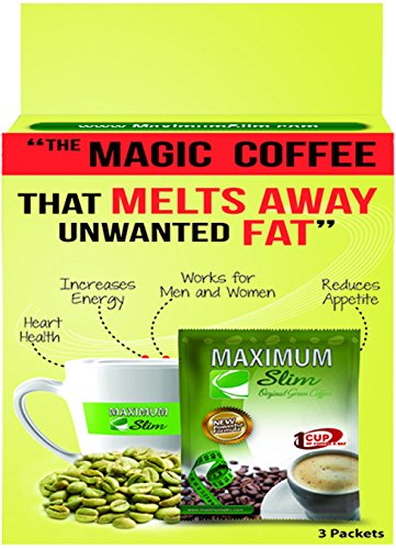 Maximum Slim The Healthy 4-in-1 Organic Green Coffee That Boost Metabolism & Detox Your Body