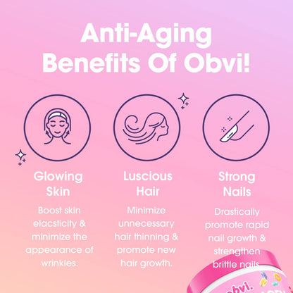 Obvi Collagen Peptides, Protein Powder, Keto, Gluten and Dairy Free, Hydrolyzed Grass