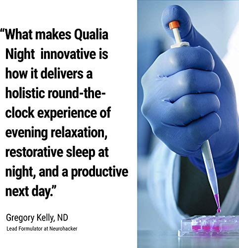 Qualia Night Sleep Aid | Non-Habit Forming | Science-Backed Supplement for Deep Refresh